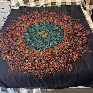 🌸floral mandala tapestry🍄🪷